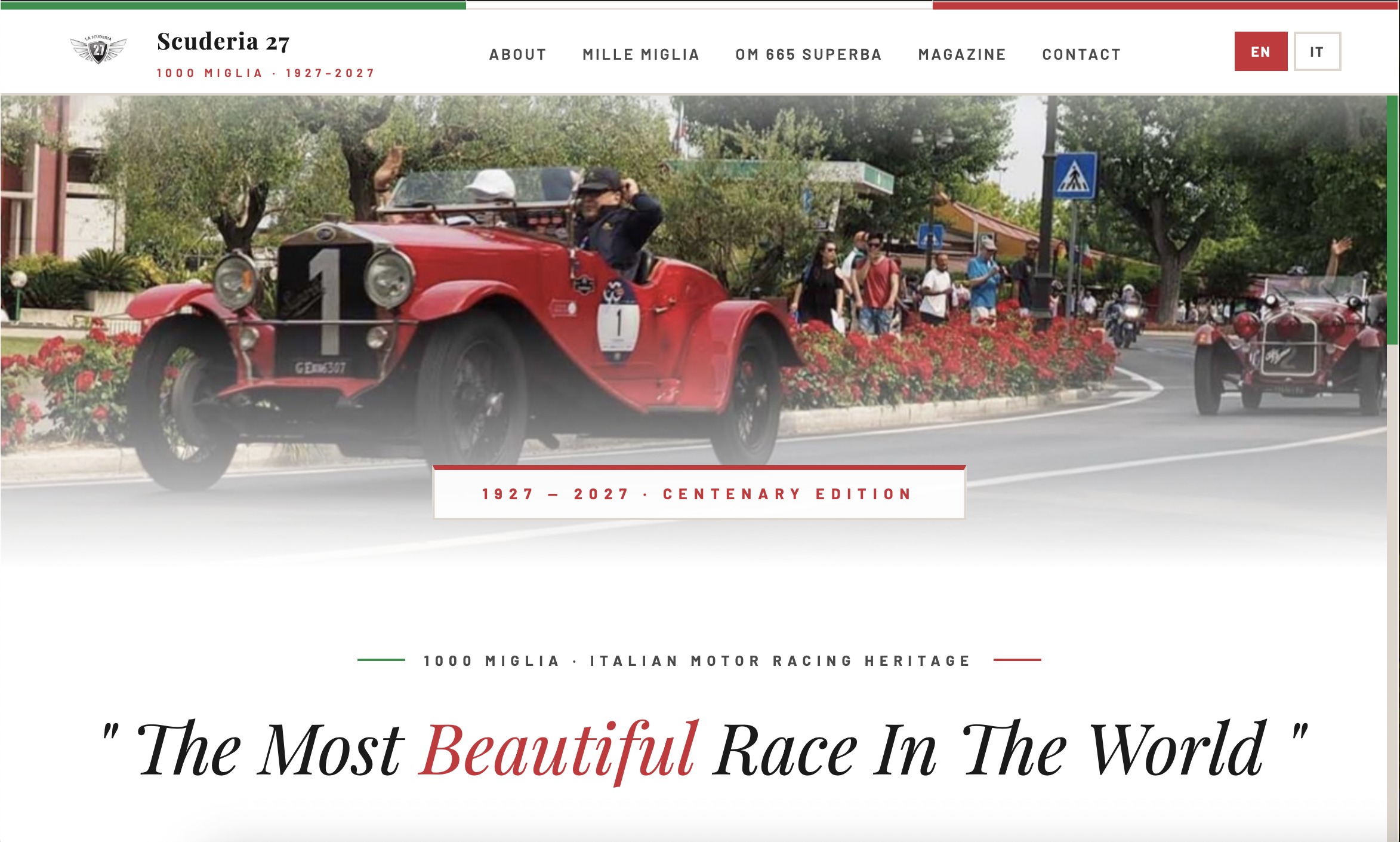 Webdesign Beispielprojekt Oldtimer-Fans